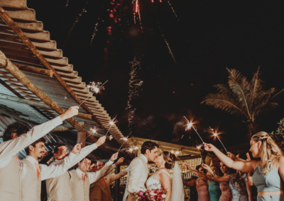 Wedding fireworks